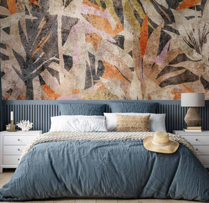 Papel tapiz de naturaleza, decoración de pared elegante, diseño de póster gigante, papel de pared, hojas botánicas, plantas, flores, Mural de pared, papel tapiz - Product Image 3