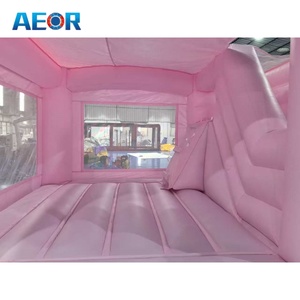 Château <span class=keywords><strong>gonflable</strong></span> pour fête de mariage avec souffleur, château <span class=keywords><strong>gonflable</strong></span> <span class=keywords><strong>rose</strong></span> pour enfants et adultes - Product Image 5