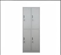 Armoire de chambre à coucher moderne en acier, armoire de rangement pour vêtements à domicile