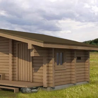 Cabanes en rondins Maison préfabriquée en bois