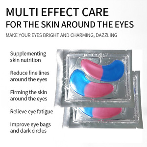Patchs hydrogel bicolores hydratants pour les yeux, réduisent les cernes, masque pour les yeux au collagène pour raffermir - Product Image 5