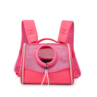 Sac à dos pour animaux de compagnie en néoprène personnalisable avec logo, respirant et portable, accessoires pour animaux de compagnie, sac de voyage pour chat et chien