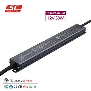 KVF-12030-TDWL output 12V 30W PFC EMC LED Transformer