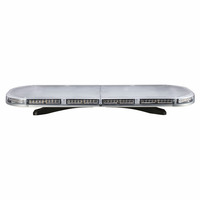 Barre lumineuse LED ambre 12-24V ECE R65 SAE J845 Classe 1, barre lumineuse d'avertissement d'urgence modulaire pour camions et véhicules