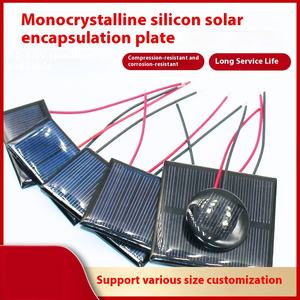 מותאם אישית 44x44mm 1v2v3V5v8v10v פוליקריסטלי סיליקון פאנל סולארי diy קטן פוטו-וולטאי - Product Image 4
