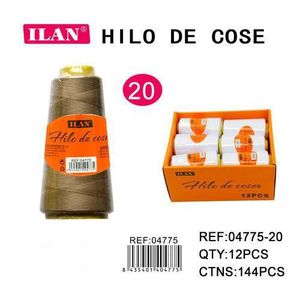 ด้ายเย็บผ้าอิลัน 2750 ม. สีเบจ สำหรับซ่อมเสื้อผ้า - Product Image 3