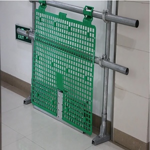 Protection <span class=keywords><strong>de</strong></span> Brique en Plastique SCQP pour Échafaudage <span class=keywords><strong>de</strong></span> Construction, en Matériau PP Robuste, Installation Sans Outil, Flexible et Sûre - Product Image 4