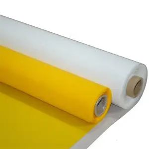 Acid resistant Nylon polyester silk screen printing mesh/bolting cloth multicolor Nylon polyester mesh for screen printing