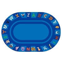 Tapis de sol en polyester pour centre d'éducation préscolaire, maternelle, salle de lecture, bibliothèque de livres illustrés et chambre à coucher, tapis d'éveil