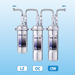 เครื่องกรองน้ำเชิงพาณิชย์ Meisui Nfx-Oc*4 ระบบกรองสี่ชั้น แบบอัลตราฟิลเตรชั่น  วัสดุสแตนเลส ใช้งานด้วยมือ - Product Image 3