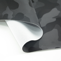 Housse de siège en cuir semi-PU gaufré extensible, résistante à l'usure et imperméable, pour la relooking de sièges de moto et l'artisanat.