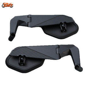 Rétroviseurs pliants universels pour <span class=keywords><strong>moto</strong></span> en alliage d'aluminium, accessoires de modification pour <span class=keywords><strong>moto</strong></span> - Product Image 5