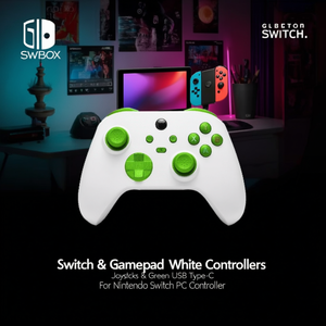 Control de Juego SWITCH Blanco y Verde COSW0018 - Product Image 3