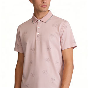 Nueva Camiseta Polo Básica de Poliéster con Estampado Personalizado, Ligera, Transpirable y de Secado Rápido para Verano, Golf, Negocios, Casual y Uso Diario - Product Image 4