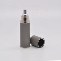 Atomiseur de parfum de luxe en cuir de 5 ml, 10 ml, 15 ml, rechargeable, format voyage, flacon de parfum vaporisateur avec boîte personnalisée