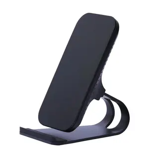 Desktop usb black 10W charger wireless Holder stander for iphone android phones charger