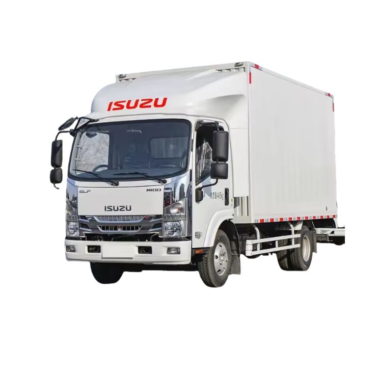 ISUZU ELF Vans Reliable Cargo Trucks for Sale in China