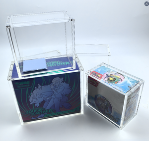 Protection Acrylique Etb, Boîte Acrylique Empilable, Étui Acrylique |   Boîte transparente anti-UV à fermeture magnétique pour collection de cartes Pokémon ETB - Product Image 3