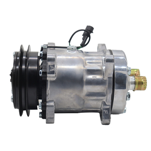 Compresor de Aire Acondicionado para Automóvil, Compresor de Aire Acondicionado de 24 V para Camión - Product Image 4