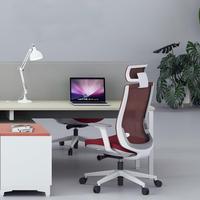 Chaise de bureau ergonomique en maille avec soutien lombaire, accoudoirs 4D, chaise de bureau de haute qualité, couleur personnalisable pour s'adapter au bureau