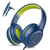 Headphone Berkabel Ringan untuk Anak, Model Baru Lintas Negara untuk Pembelajaran, Bermain Game, dan Headset Musik Anak