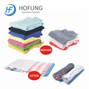 Bolsa de Almacenamiento al Vacío Sellada Ecológica Personalizada para Viajes con Cierre, Material <span class=keywords><strong>PA</strong></span>+PE para Ropa y Equipaje - Product Image 5