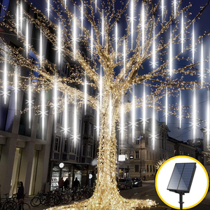 Lumières solaires extérieures <span class=keywords><strong>de</strong></span> tube <span class=keywords><strong>de</strong></span> douche <span class=keywords><strong>de</strong></span> météore pour la décoration <span class=keywords><strong>de</strong></span> fête <span class=keywords><strong>de</strong></span> Noël et <span class=keywords><strong>de</strong></span> jardin - Product Image 5