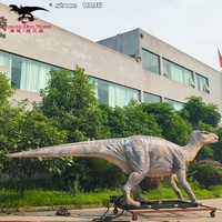 Modèle de dinosaure animatronique réaliste de parc à thème de dinosaure Simulation de dinosaure grandeur nature pour la décoration