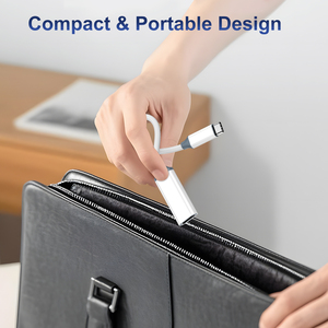 Sứ Trắng 4K USB-C Loại C Để Cho <span class=keywords><strong>HDMI</strong></span> Adapter Thunderbolt 3 & 4 Tương Thích Cho Máy Chiếu Sử Dụng Với <span class=keywords><strong>iPhone</strong></span> 15 16 Pro Max - Product Image 6