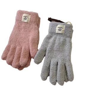 2024 gants d'hiver imperméables pour femmes épaissi tricoté chaud couleur unie bande doigt à la mode plaine pour les étudiants sport ski - Product Image 4