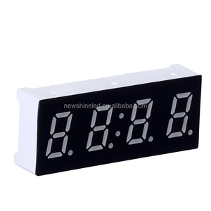 Affichage LED 7 segments à 4 chiffres, haute luminosité, écran tactile capacitif couleur 240x240, 43mm x 20mm, pour publicité intérieure - Product Image 1