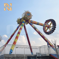 Manège à grande balançoire Nova Rides pour parc d'attractions et parc d'aventure BP-T-24, manège pour adultes