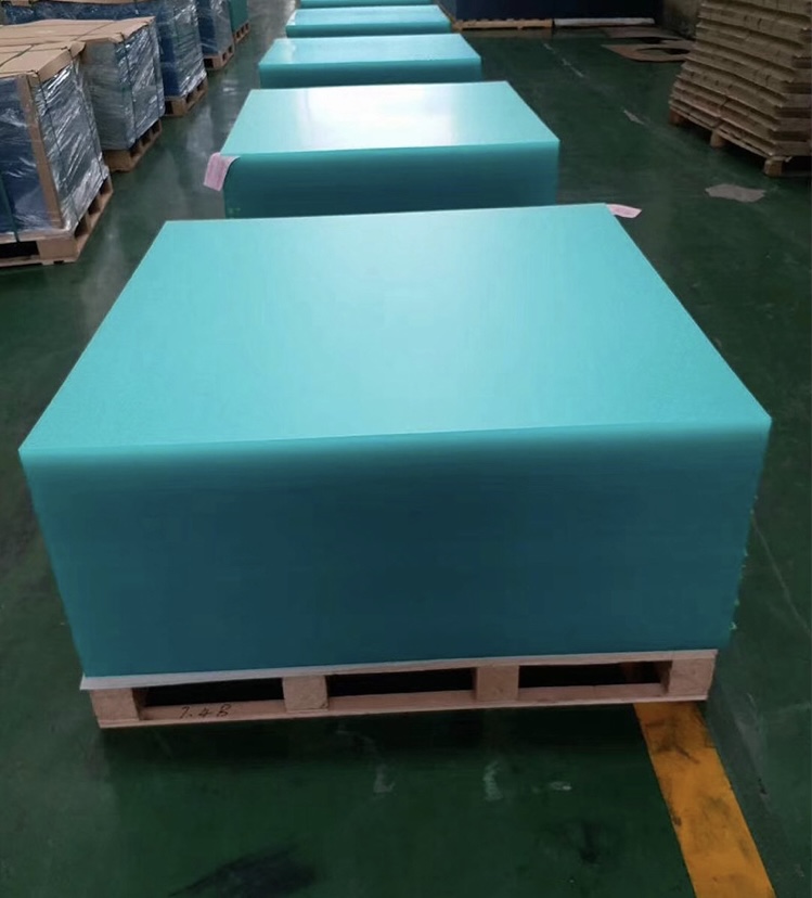 Wholesale Price Green Color Customized Plastic Cast Acrylic Sheet 8x4 Feet 1220x2440mm 10mm 12mm