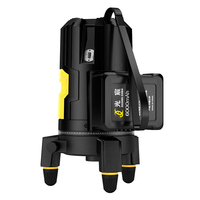Niveau laser vert auto-nivelant compact et léger 360° horizontal et vertical rechargeable pour l'installation et l'alignement des étagères