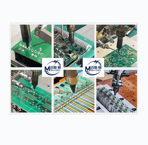 Máy hàn tự động hai trạm để bàn thông minh |   Thiết bị hàn thiếc chính xác 4 trục 220V thương hiệu MSD dành cho PCB nhỏ - Product Image 5