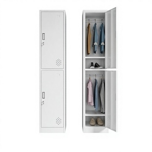 Estación de almacenamiento metálica duradera de 1 columna y 5 niveles con soporte para tarjetas de identificación para una gestión segura de dispositivos de estudiantes - Product Image 3