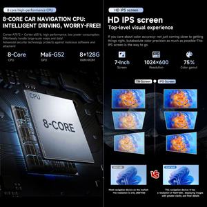 Reproductor de CD con Pantalla Táctil IPS de 7'' y Android 12.0, GPS para Coche, Navegador Satelital para BMW Serie 1 E81 Hatchback, 4G Integrado, DSP, CarPlay, Android Auto, Amplificador, Mirror Link - Product Image 3