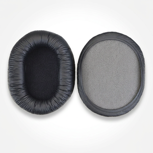 Coussinets d'oreille en cuir froissé effet peau de grenouille pour Sony MDR-7506 MDR-V6 MDR-CD900ST, coussinets de remplacement à texture originale - Product Image 1