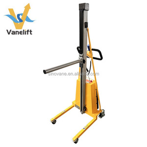 Pengangkat Gulungan Semi Elektrik Pabrik Cina 100-300kg <span class=keywords><strong>150kg</strong></span> 200kg 250kg 1.8m Penumpuk Gulungan Film Setengah Elektrik untuk Industri Kain - Product Image 4