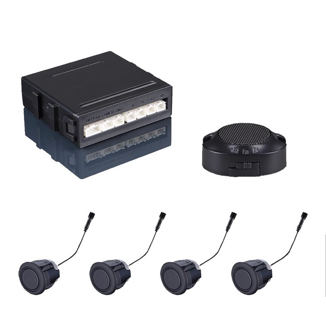 Waterproof Dual Use Parking Sensor Front & Rear Parking Assist Multi-position Sensor DC 12V Car Obstacle Detection