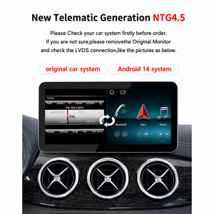 สำหรับ Mercedes-Benz B-Class W246/W242 ปี 2011-2018 NTG4.5/5.0 หน้าจอ 10.25/12.3 นิ้ว Android14 8-Core 8+128GB Wireless CarPlay <span class=keywords><strong>Android</strong></span> <span class=keywords><strong>Auto</strong></span> - Product Image 5