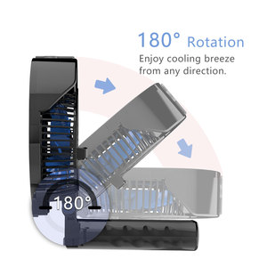 2000mAh Mini Rechargeable USB HandFan Battery Operated Air Water <strong>Cooling</strong> 6 Blade Plastic Rotary Fan <strong>Mist</strong> <strong>Spray</strong> for Table Camping - Product Image 6