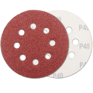 China 5 Zoll 8-Loch-Schleifscheiben Klett schleifpapier 125mm selbst klebende Schleif scheibe - Product Image 6