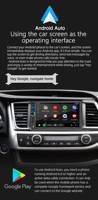 Autoradio Multimédia Universel 2 DIN 7" avec Écran Tactile HD, Carplay et Android Auto, Lecteur Audio FM AM USB et CD