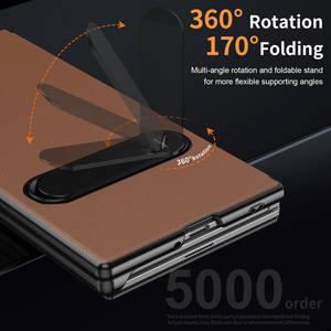 Étui de téléphone à clapet en cuir PU VIETAO avec couvercle magnétique et porte-cartes pour Z Trifold Case antichoc - Product Image 4