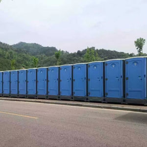 Toilette Mobile Durevole con Contenitore - Costruzione in HDPE, Resistente allo Sbiadimento, Facile da Spostare, Completa di <span class=keywords><strong>Servizi</strong></span> Igienici, Certificata CE - Product Image 1