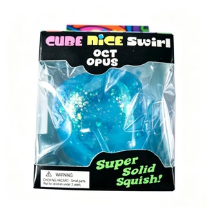 Jouet Squishy Pieuvre Lumineuse à Rebond Lent, Jouet Anti-Stress Sensoriel pour Enfants et Adultes - Product Image 6