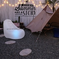 Chaise gonflable à Led pour meubles, chaise d'extérieur, canapé, lampe à Led éclairée