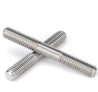 Double Ended Half Threaded Rod Double End Head Studs Bolt Carbon and Stainless Steel for Bolts