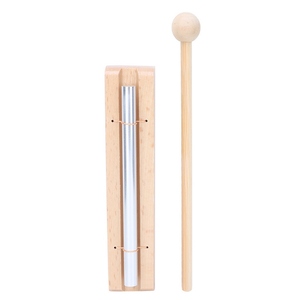 Instrument de percussion à un ton pour enfants, <span class=keywords><strong>Trio</strong></span> de carillons de percussion, Jouet musical éducatif - Product Image 1